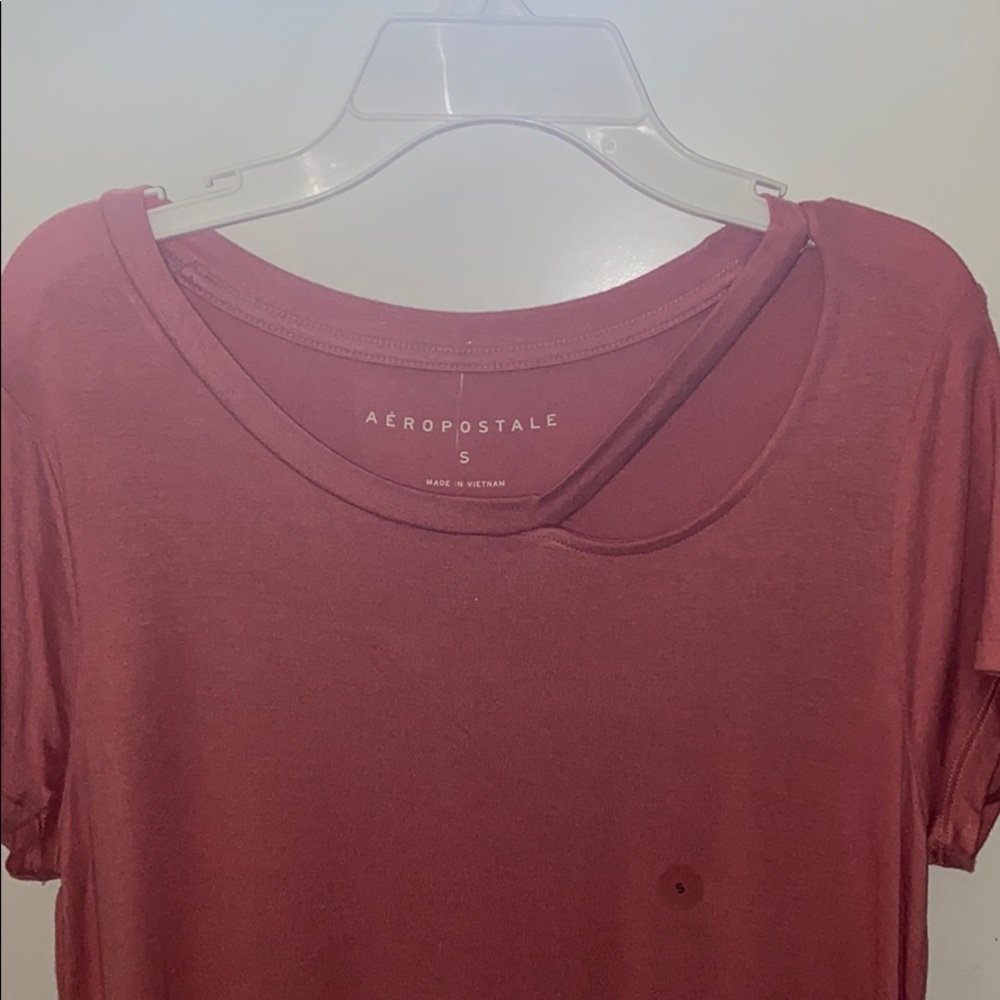 seriously soft V neck tee